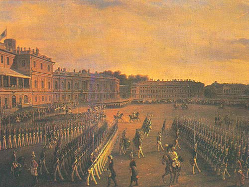 16. Парад в Гатчине. 1847